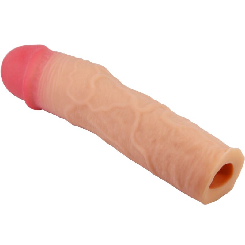 PRETTY LOVE - STEVENSON PENIS SLEEVE WITH 7.6 CM EXTENSION FLESH - Kink&Play