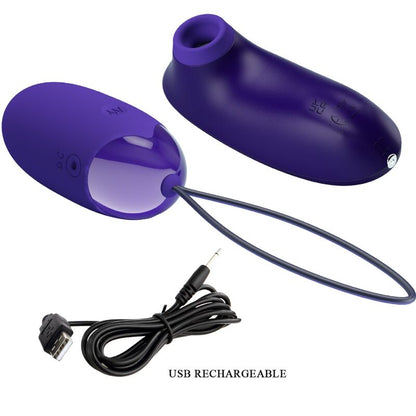 PRETTY LOVE - STIMULATOR AND PORTABLE EGG - Kink&Play