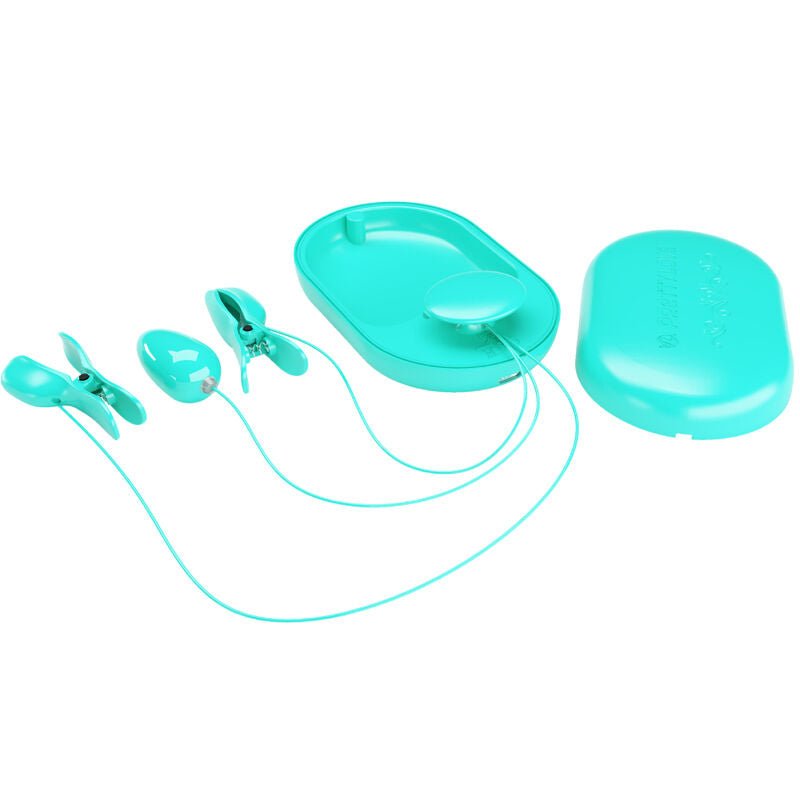 PRETTY LOVE - SURPRISE BOX BLUE ELECTRO STIMULATION TWEEZERS - Kink&Play
