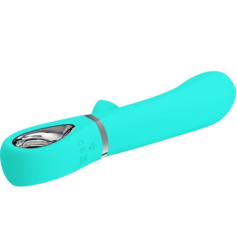 PRETTY LOVE - THOMAS MULTIFUNCTION G - SPOT VIBRATOR AQUA GREEN - Kink&Play