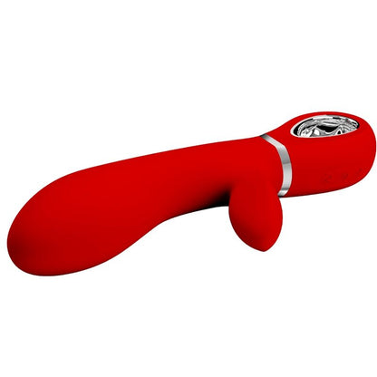 PRETTY LOVE - THOMAS MULTIFUNCTION G - SPOT VIBRATOR RED - Kink&Play