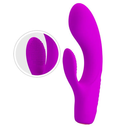 PRETTY LOVE - TIM PURPLE RECHARGEABLE VIBRATOR - Kink&Play