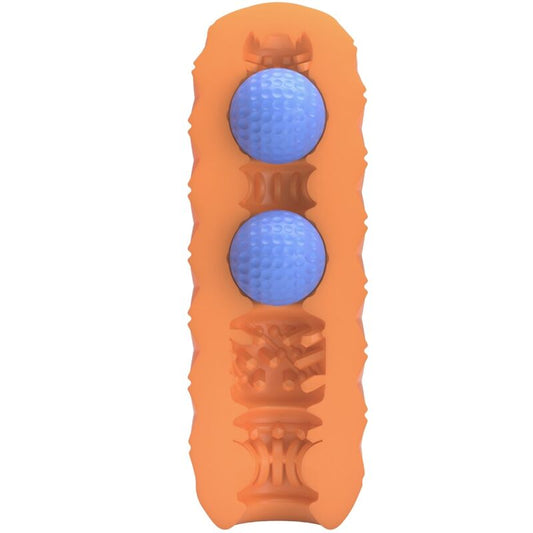 PRETTY LOVE - TWIN BALLS MALE MASTURBATOR ORANGE - Kink&Play