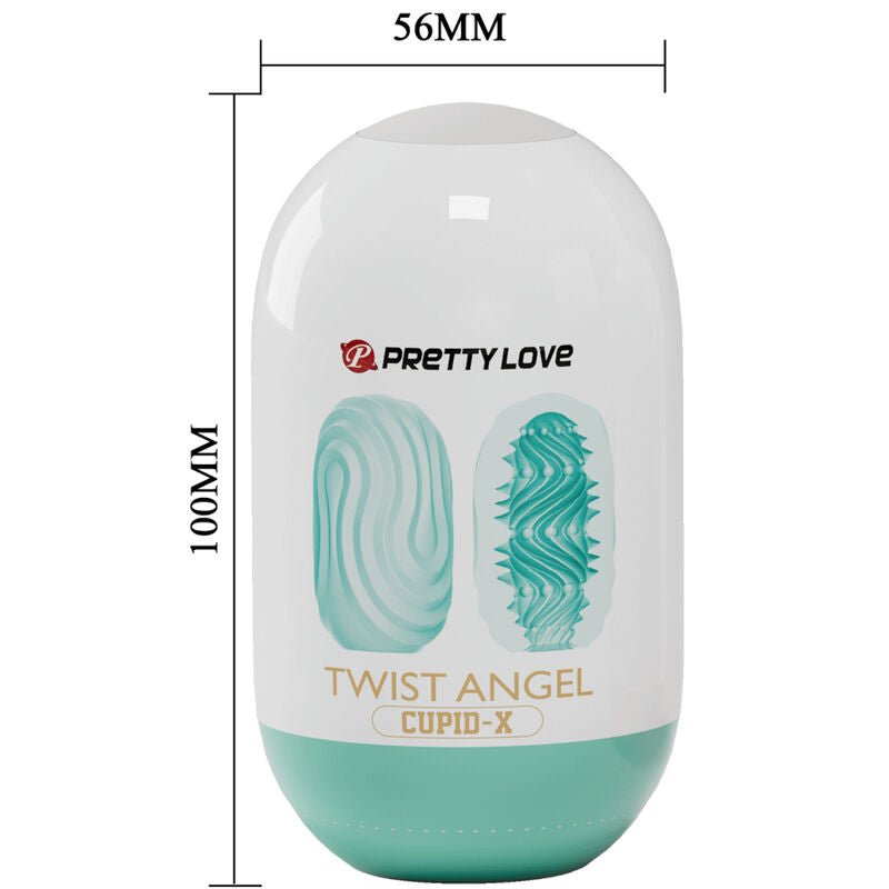 PRETTY LOVE - TWIST ANGEL CUPID MASTURBATOR EGG - Kink&Play