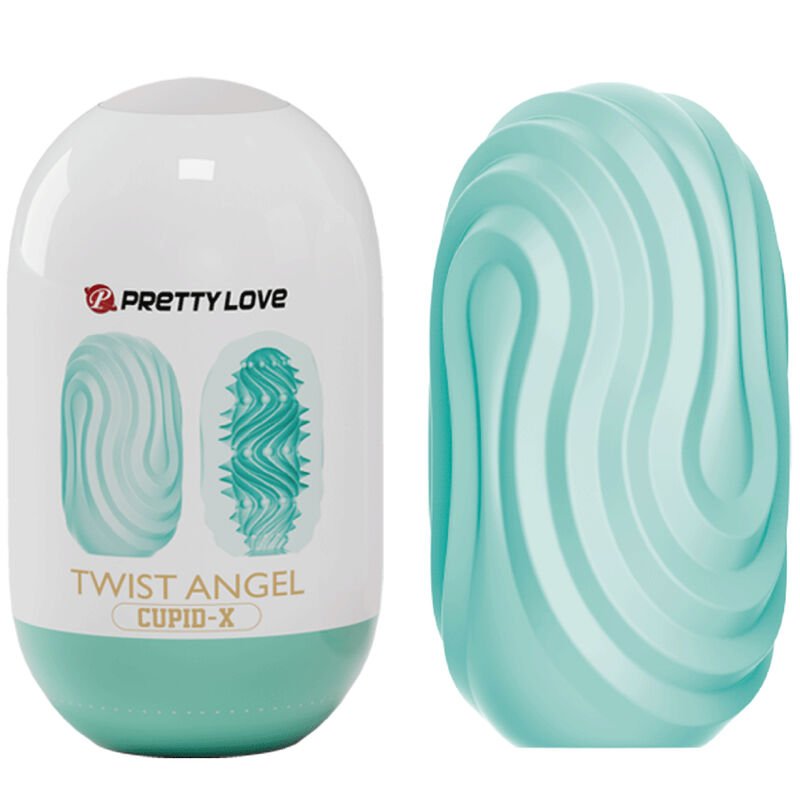 PRETTY LOVE - TWIST ANGEL CUPID MASTURBATOR EGG - Kink&Play