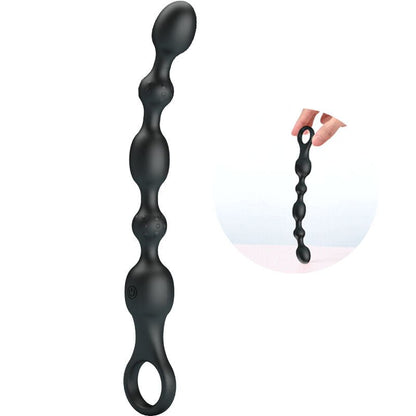 PRETTY LOVE - VAN ANAL BALLS 10 VIBRATIONS RECHARGEABLE SILICONE - Kink&Play