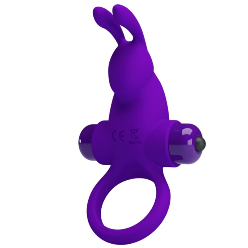 PRETTY LOVE - VIBRATOR RING I RABBIT FOR PURPLE PENIS - Kink&Play