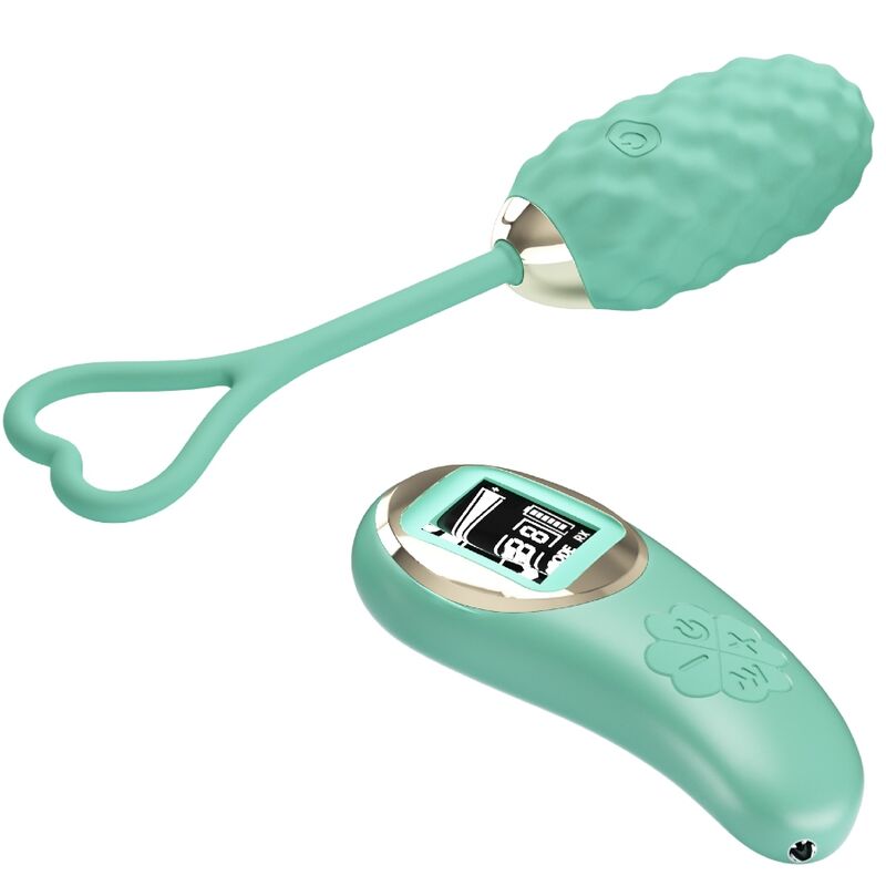 PRETTY LOVE - VIVIAN GREEN REMOTE CONTROL VIBRATING EGG - Kink&Play