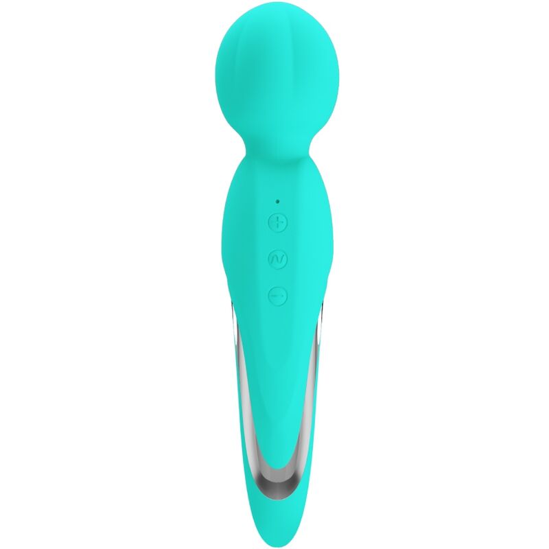 PRETTY LOVE - WALTER VIBRATOR WAND AQUA GREEN - Kink&Play
