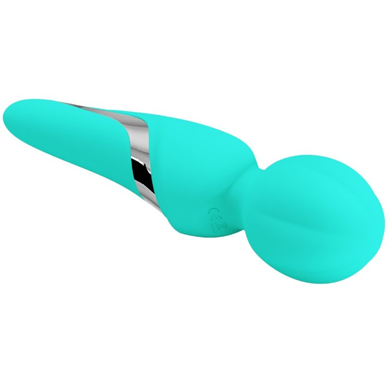 PRETTY LOVE - WALTER VIBRATOR WAND AQUA GREEN - Kink&Play
