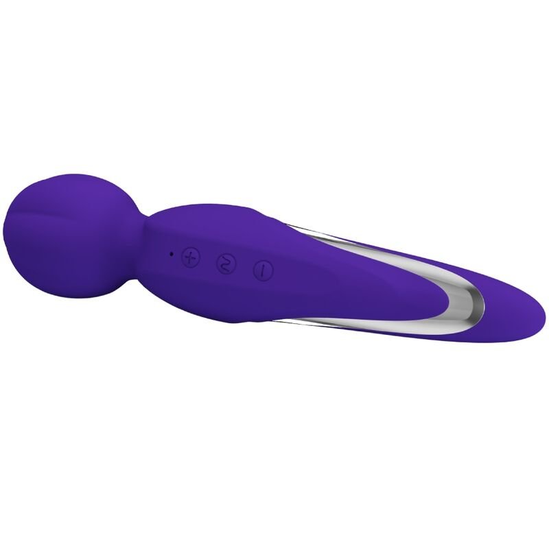 PRETTY LOVE - WALTER VIBRATOR WAND PURPLE - Kink&Play