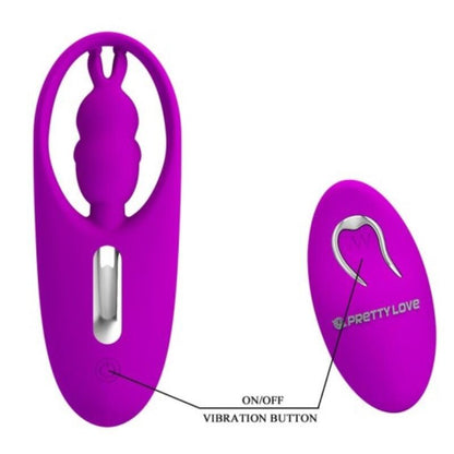 PRETTY LOVE - WILD RABBIT STIMULATOR FOR PANTIES WITH REMOTE CONTROL LILAC - Kink&Play