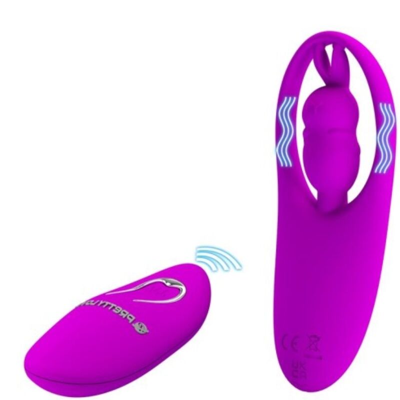 PRETTY LOVE - WILD RABBIT STIMULATOR FOR PANTIES WITH REMOTE CONTROL LILAC - Kink&Play