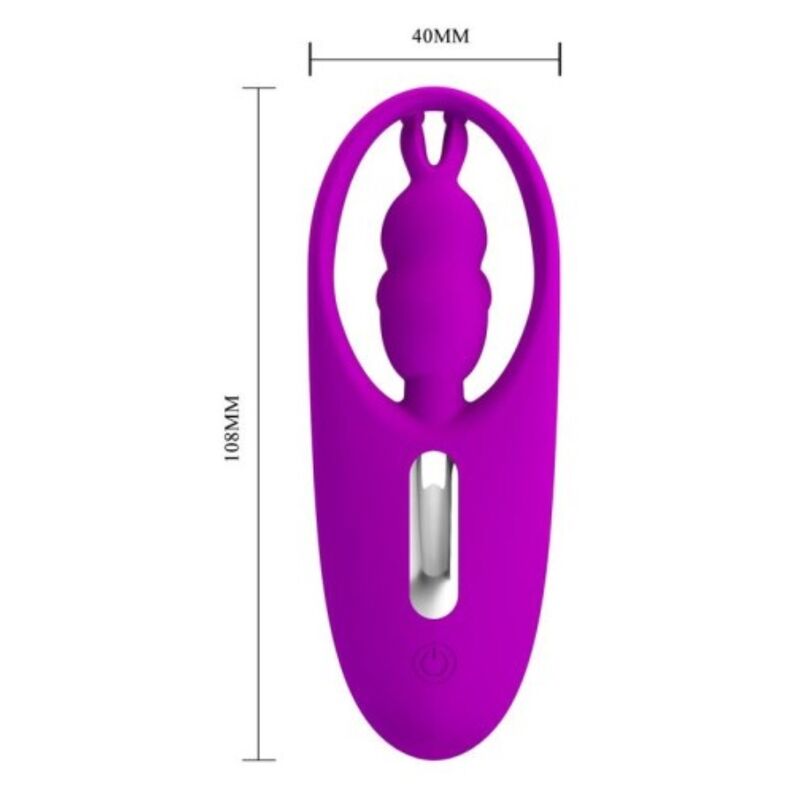 PRETTY LOVE - WILD RABBIT STIMULATOR FOR PANTIES WITH REMOTE CONTROL LILAC - Kink&Play