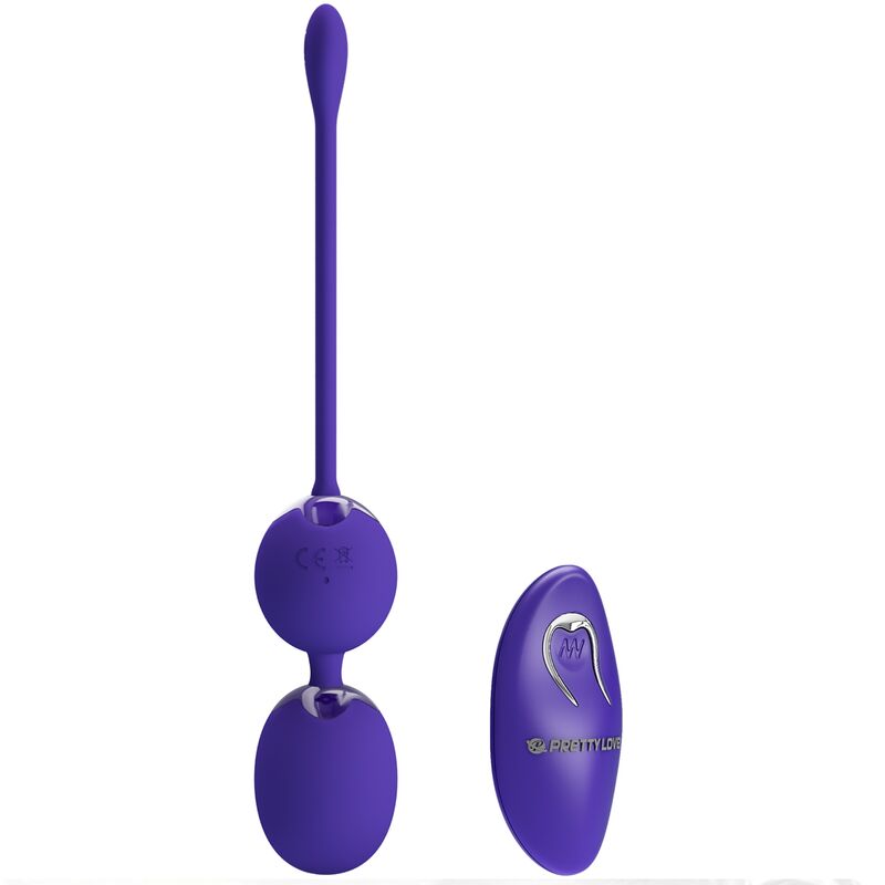 PRETTY LOVE - WILLIE YOUTH REMOTE CONTROL BALLS & VIOLET VIBRATION - Kink&Play