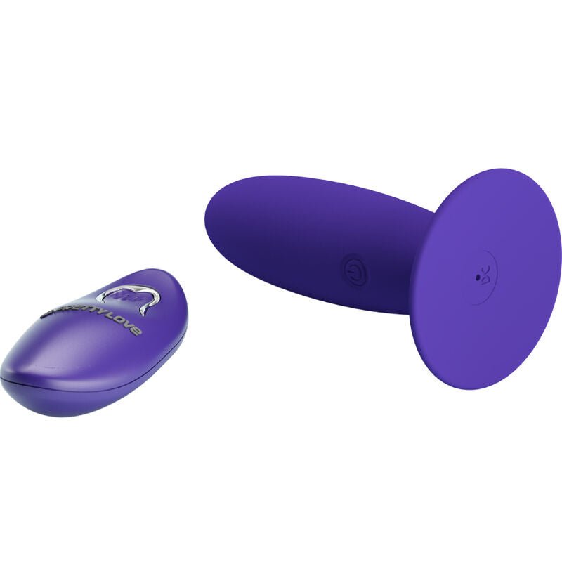 PRETTY LOVE - YOUTH PLUG ANAL VIBRATOR REMOTE CONTROL VIOLET - Kink&Play