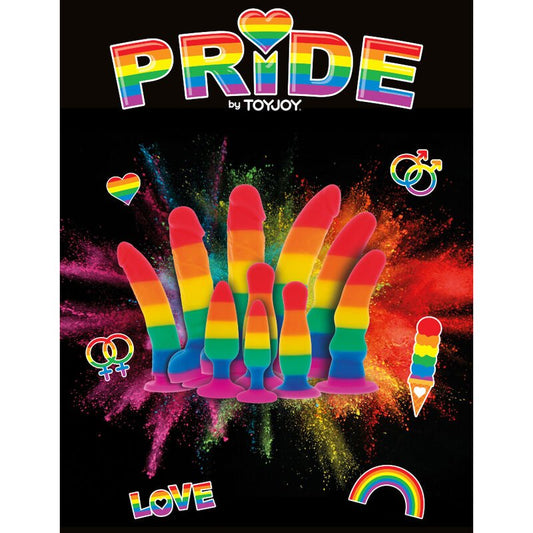 PRIDE - LGBT FLAG PLUG HUNK 10.5 CM - Kink&Play