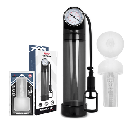 PUMP ADDICTED - RX9 BLACK WITH MASTURBATOR - Kink&Play