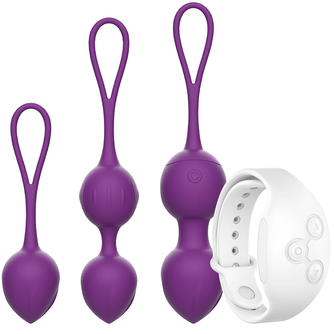 REWOLUTION - REWOBEADS VIBRATING BALLS REMOTE CONTROL WITH WATCHME TECHNOLOGY - Kink&Play