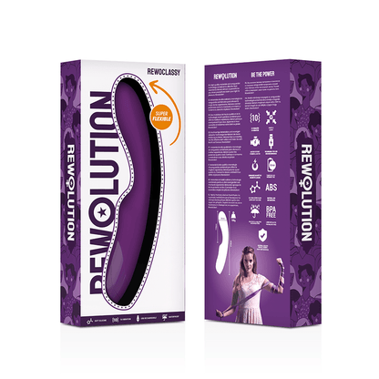 REWOLUTION - REWOCLASSY FLEXIBLE VIBRATOR - Kink&Play
