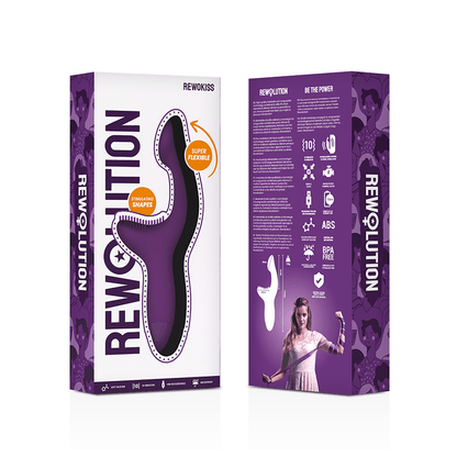 REWOLUTION - REWOKISS VIBRATOR POINT TO STIMULATOR - Kink&Play