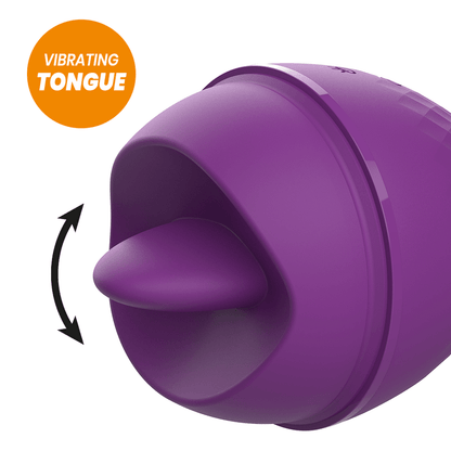 REWOLUTION - REWOLINGO VIBRATOR WITH TONGUE - Kink&Play