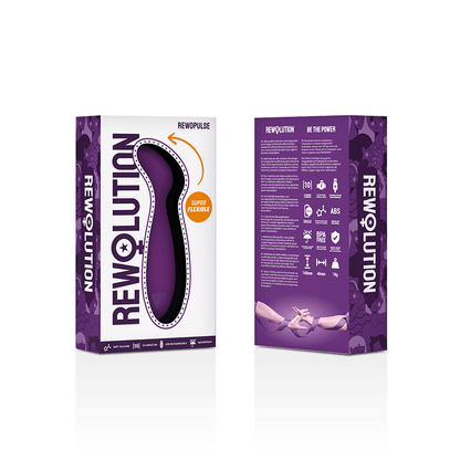 REWOLUTION - REWOPULSE FLEXIBLE VIBRATOR G - POINT STIMULATOR - Kink&Play