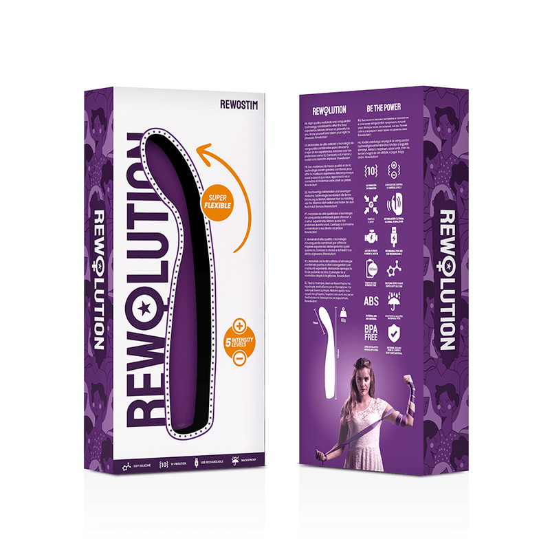 REWOLUTION - REWOSTIM FLEXIBLE VIBRATOR - Kink&Play