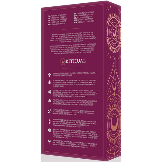 RITHUAL - ANUSARA DUAL RECHARGEABLE ENGINE 2.0 ORCHID - Kink&Play