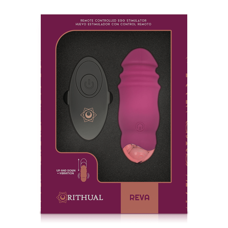 RITHUAL - REVA EGG REMOTE CONTROL UP&DOWN SYSTEM + VIBRATION - Kink&Play