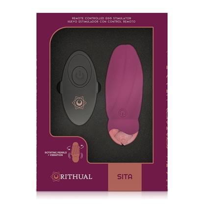 RITHUAL - SITA EGG REMOTE CONTROL BEAD ROTATION + VIBRATION - Kink&Play