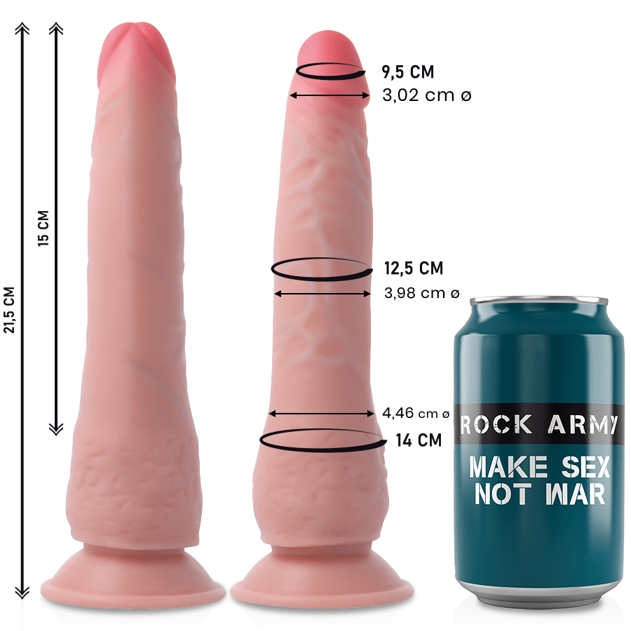 ROCKARMY - DUAL DENSITY CRUSADER 21.5 CM - O - 4.46 CM - Kink&Play