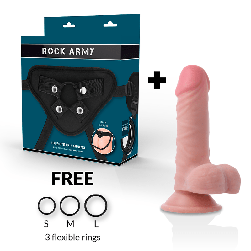 ROCKARMY - HARNESS + DUAL DENSITY PANZER 17 CM - O - 4.46 CM - Kink&Play