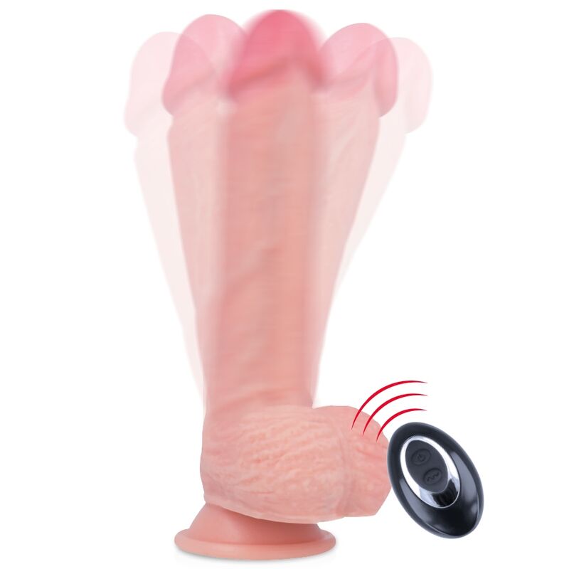 ROCKARMY - LIQUID SILICONE VIBRATOR PREMIUM APACHE REMOTE CONTROL 20.5 CM - O - 4.62 CM - Kink&Play