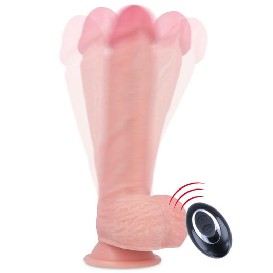 ROCKARMY - LIQUID SILICONE VIBRATOR PREMIUM APACHE REMOTE CONTROL 20.5 CM - O - 4.62 CM - Kink&Play