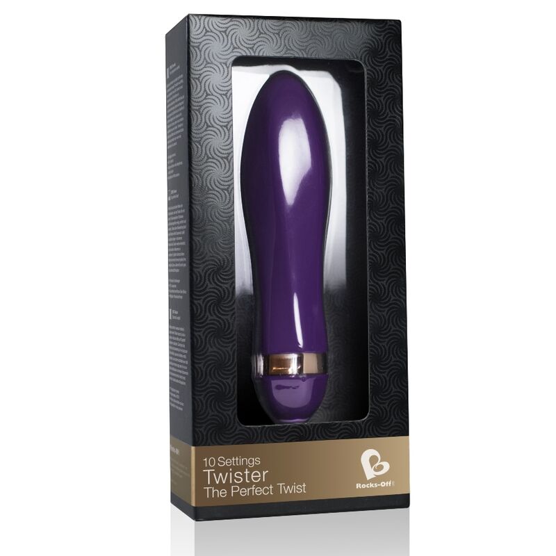 ROCKS - OFF - TWISTER VIBRATOR 10 MODES - Kink&Play