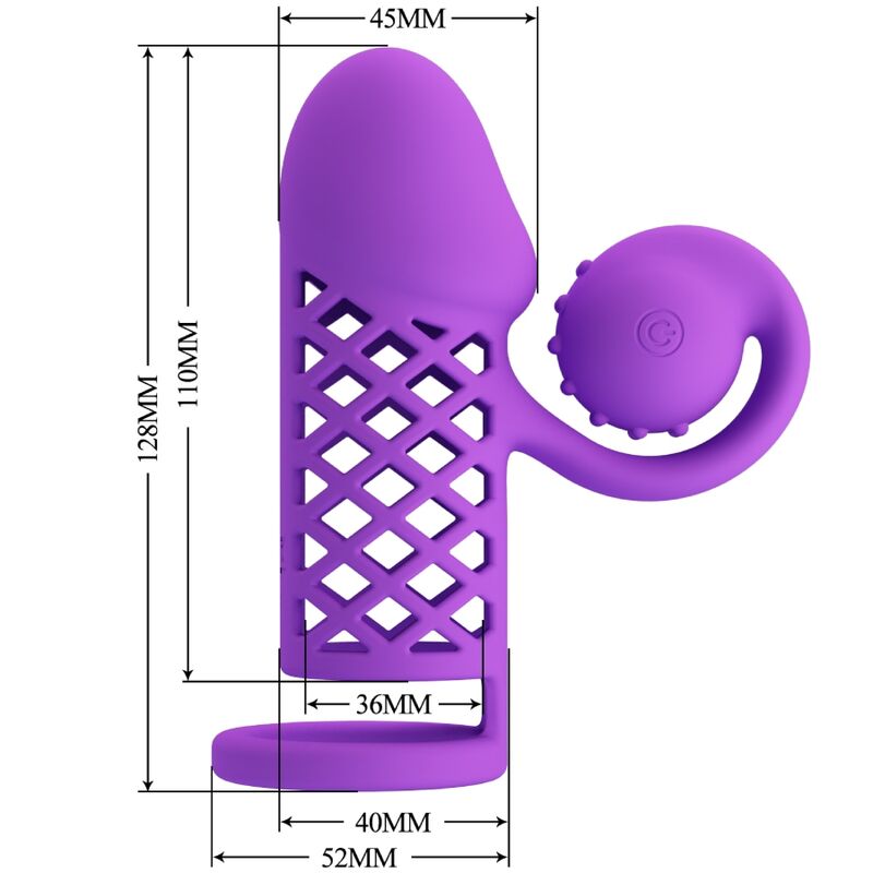 ROMANCE - HARDEN PURPLE EXTENDED SLEEVE - Kink&Play