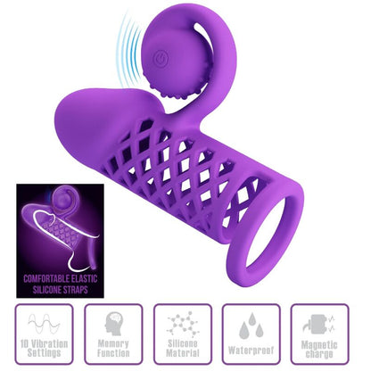 ROMANCE - HARDEN PURPLE EXTENDED SLEEVE - Kink&Play