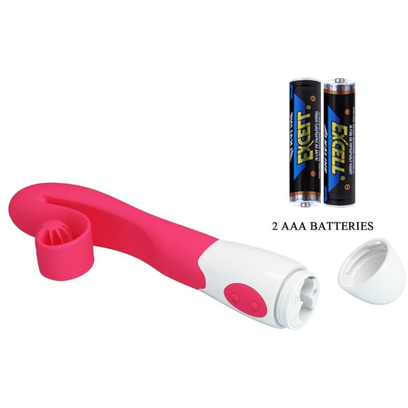 ROMANCE - PINK VIBRATOR AND STIMULATOR 30 SPEEDS - Kink&Play