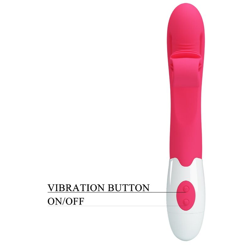 ROMANCE - PINK VIBRATOR AND STIMULATOR 30 SPEEDS - Kink&Play