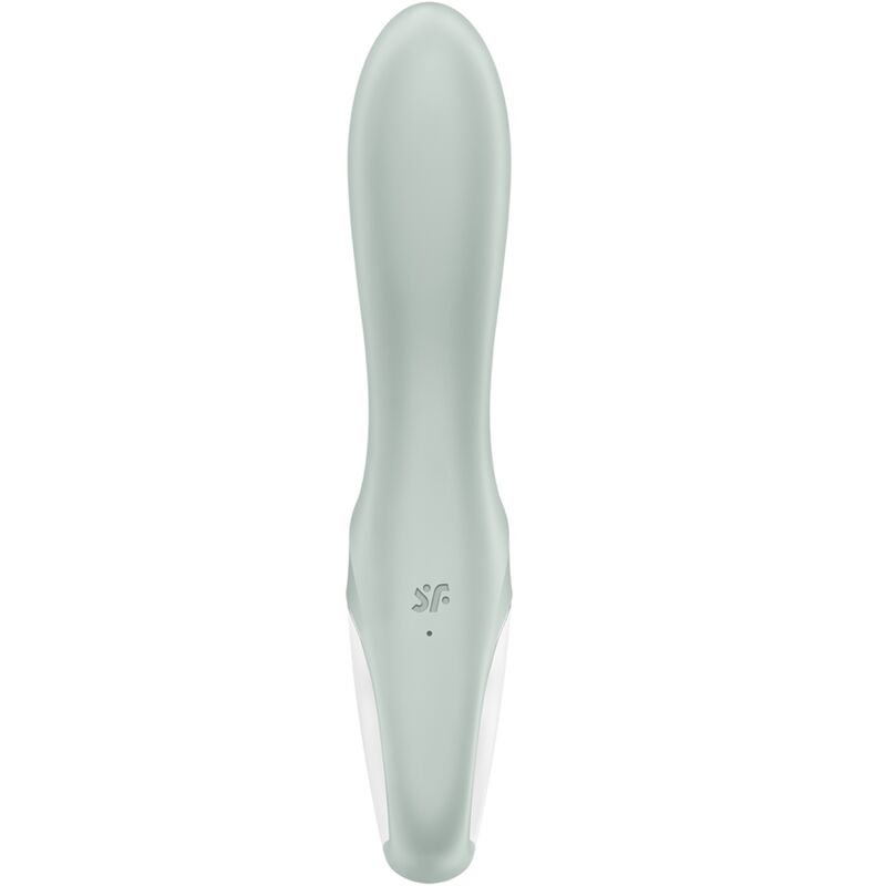 SATISFYER - AIR PUMP BOOTY 3 INFLATABLE ANAL VIBRATOR GREYGREEN - Kink&Play