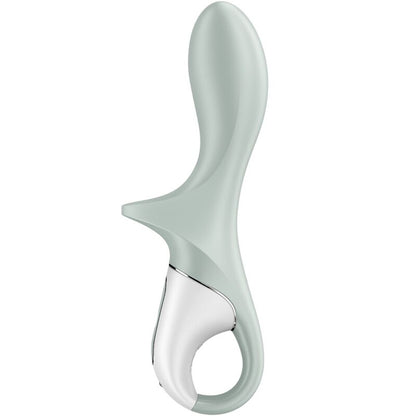 SATISFYER - AIR PUMP BOOTY 3 INFLATABLE ANAL VIBRATOR GREYGREEN - Kink&Play