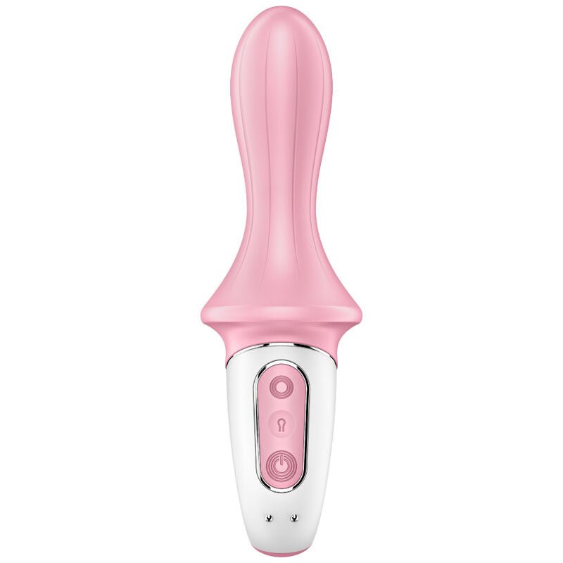 SATISFYER - AIR PUMP BOOTY 5+ INFLATABLE ANAL VIBRATOR PINK - Kink&Play