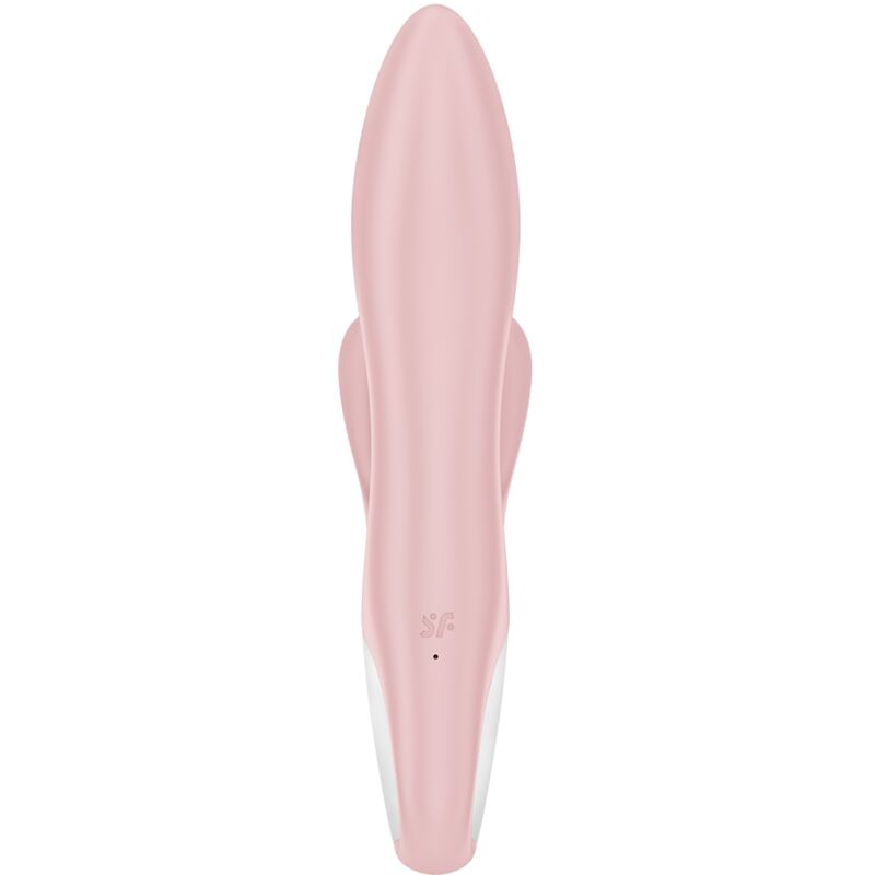 SATISFYER - AIR PUMP BUNNY 3 INFLATABLE RABBIT VIBRATOR PINK - Kink&Play