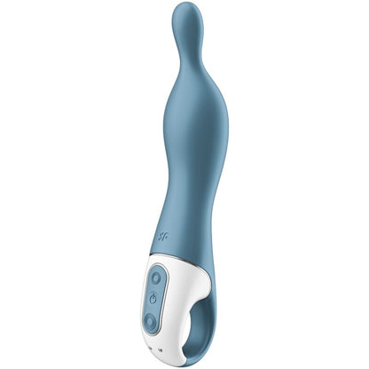 SATISFYER - AMAZING 1 ASPOT VIBRATOR BLUE - Kink&Play