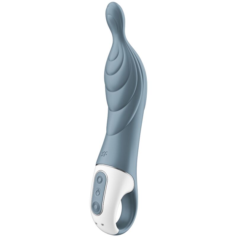 SATISFYER - AMAZING 2 ASPOT VIBRATOR GREY - Kink&Play