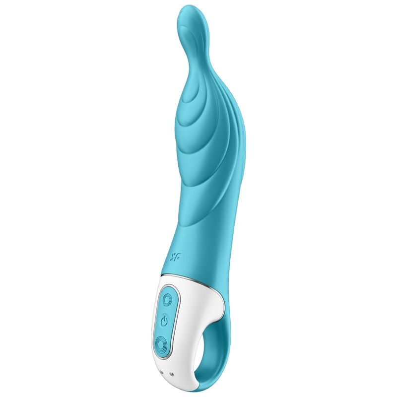 SATISFYER - AMAZING 2 ASPOT VIBRATOR TURQUOISE - Kink&Play