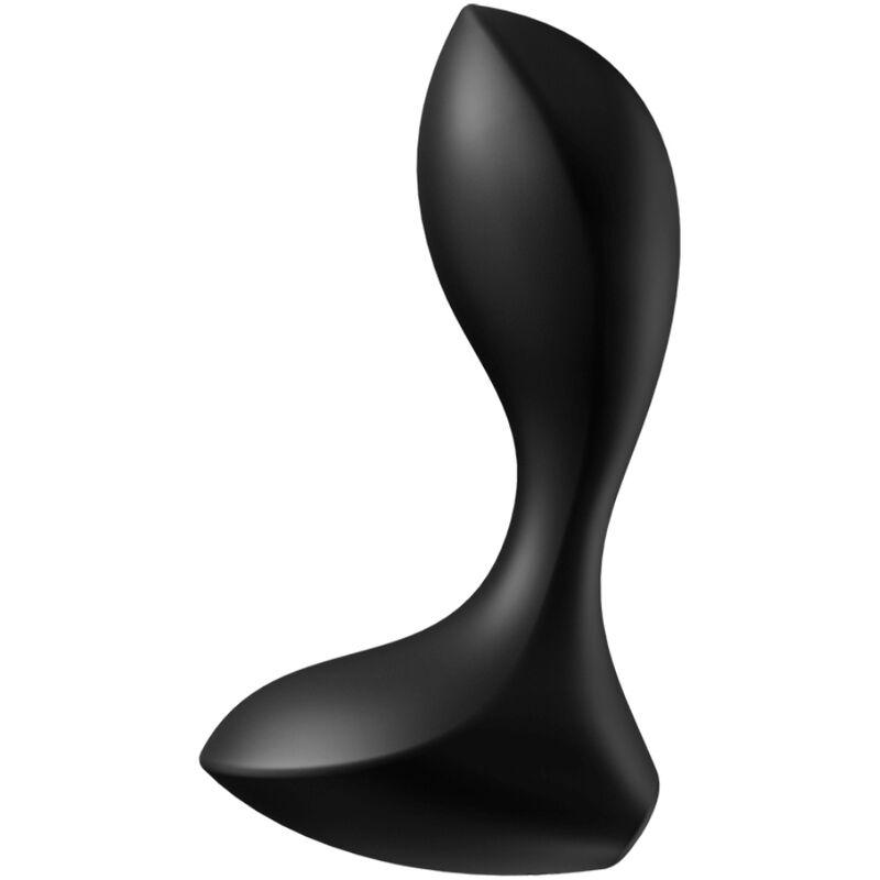 SATISFYER - BACKDOOR LOVER VIBRATING PLUG BLACK - Kink&Play
