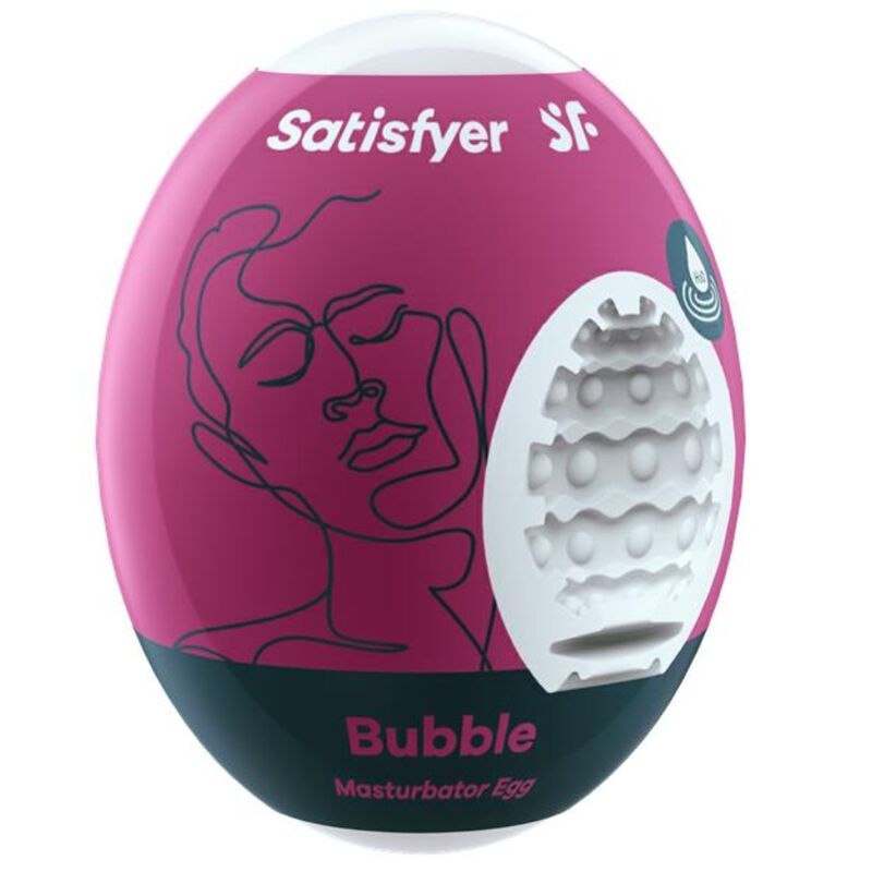 SATISFYER - BUBBLE MASTURBATOR EGG - Kink&Play