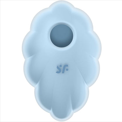 SATISFYER - CLOUD DANCER GREEN AIR PULSE VIBRATOR - Kink&Play